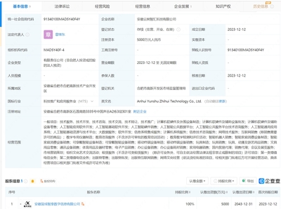 科大訊飛投資成立新公司，布局可穿戴設備與人工智能軟件開發
